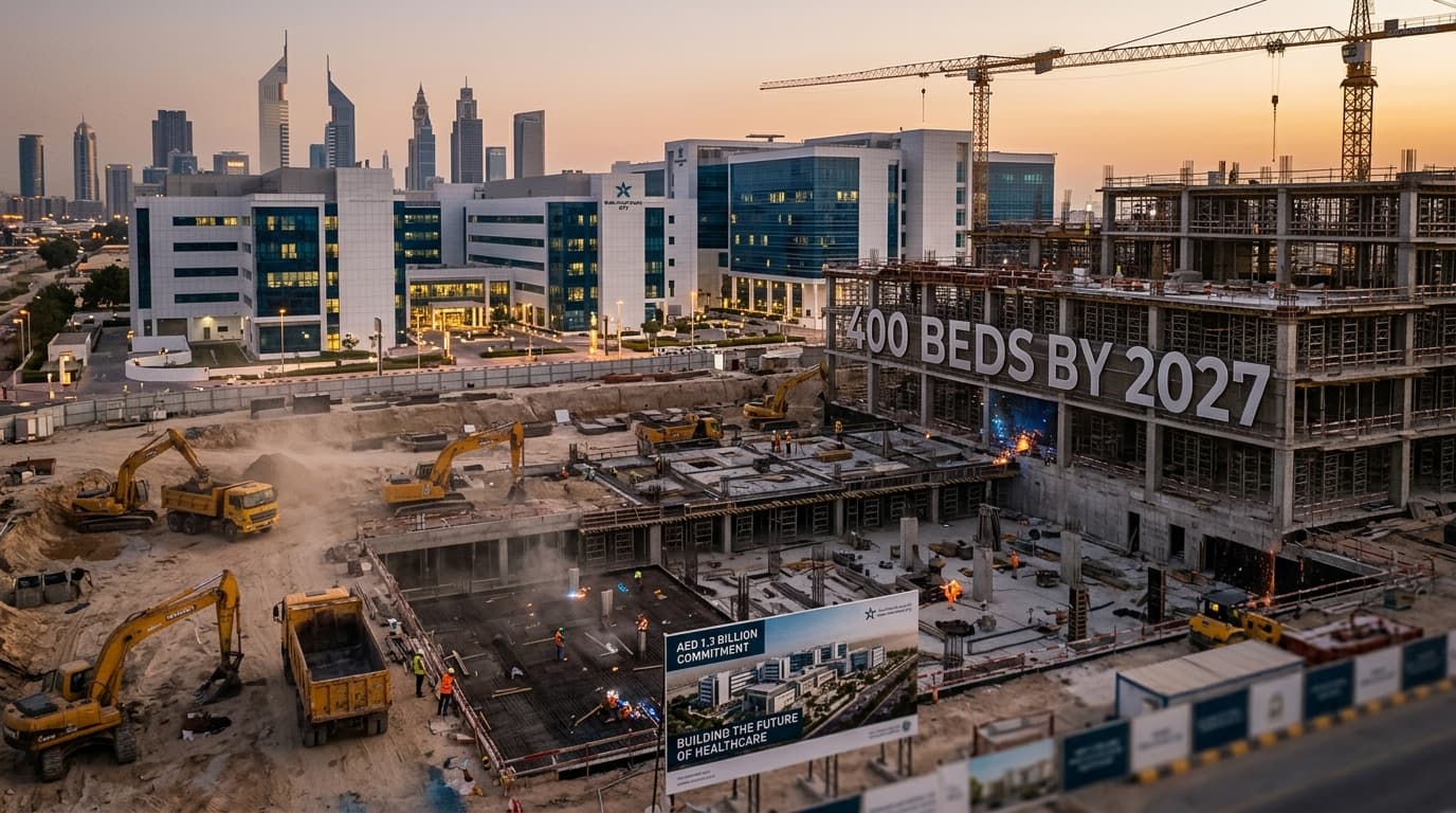Dubai Healthcare City commits AED 1.3 billion to add 400 beds by 2027