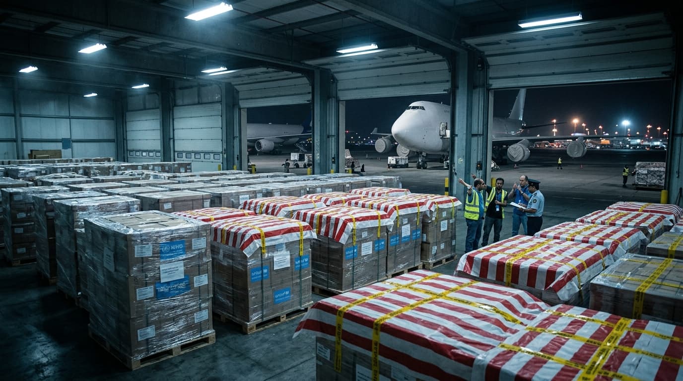 Middle East airspace closures stall 50 WHO shipments to 1.5 million people