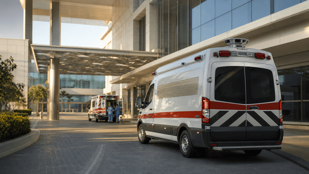 Abu Dhabi adds 18 smart ambulances to route emergency patients by hospital capability