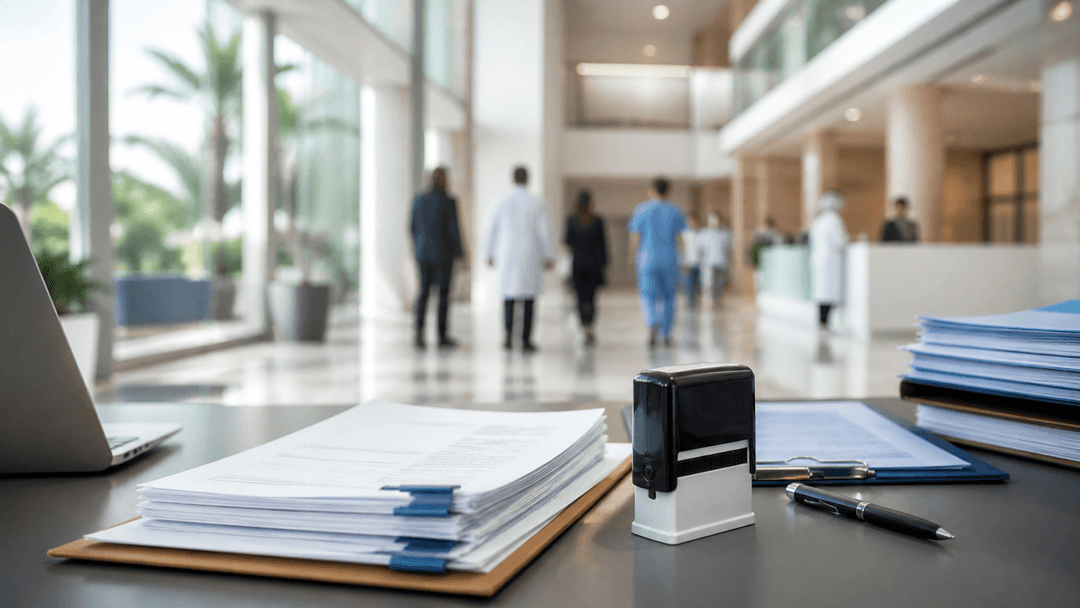 Kuwait arrests 2 hospital staff over fake stamps, a UAE billing risk for clinics and insurers