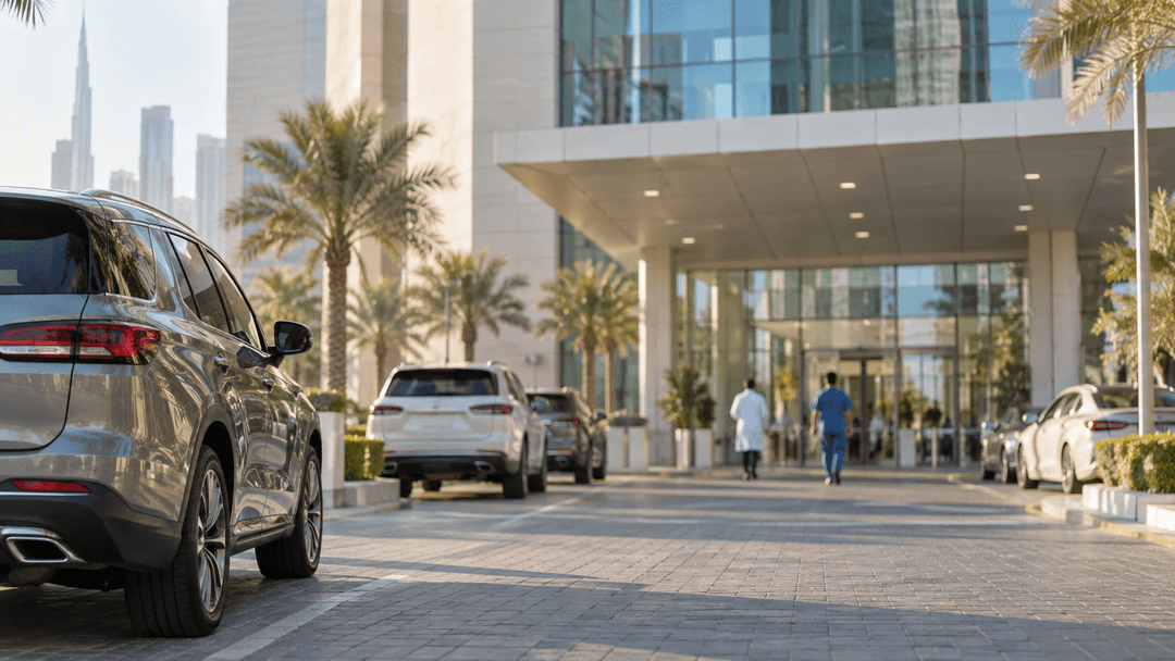 AED 2 million motor-liability floor matters for UAE clinics with patient and staff vehicles
