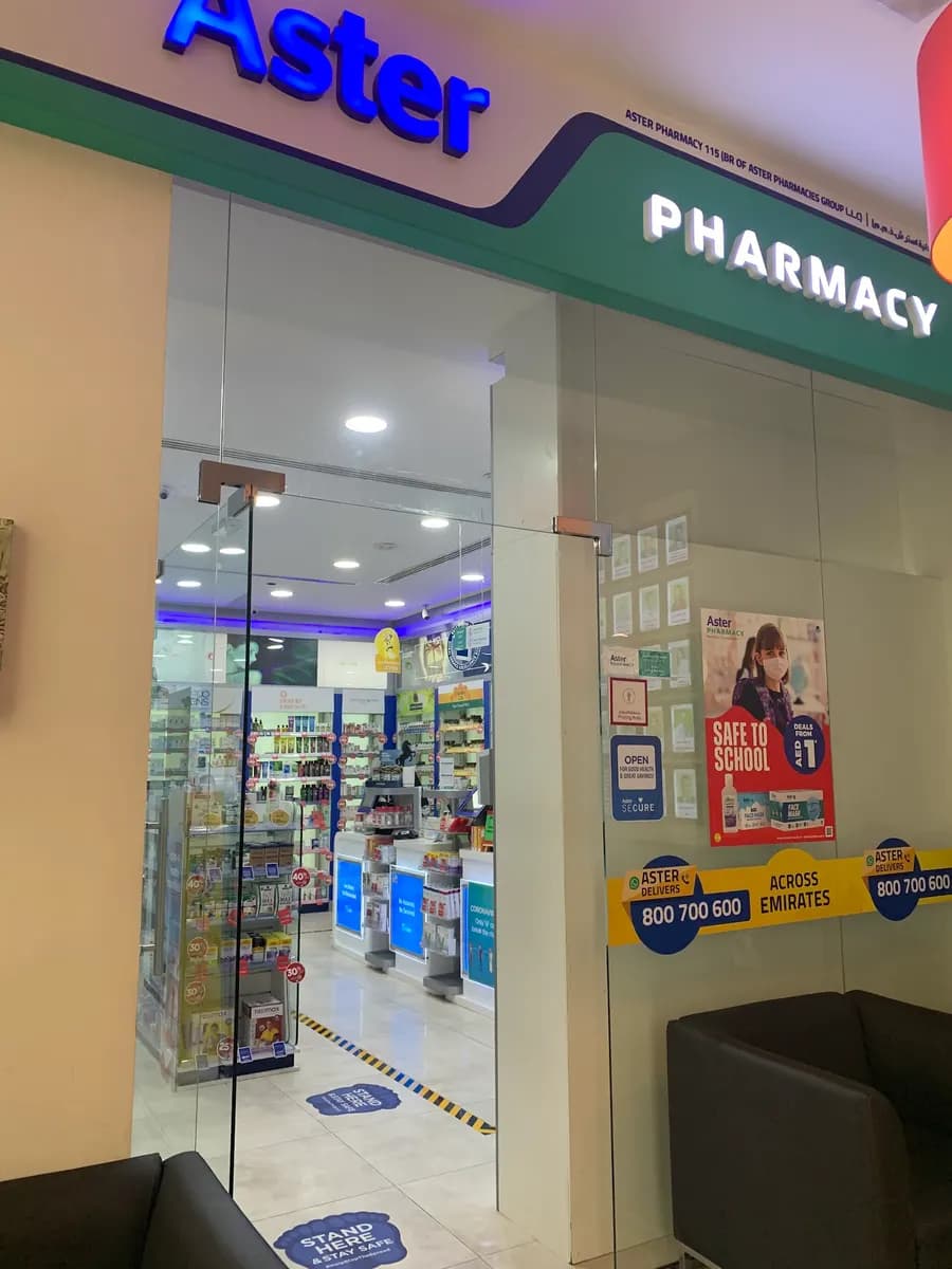 Aster Pharmacy 115 Brof Aster Pharmacies Group