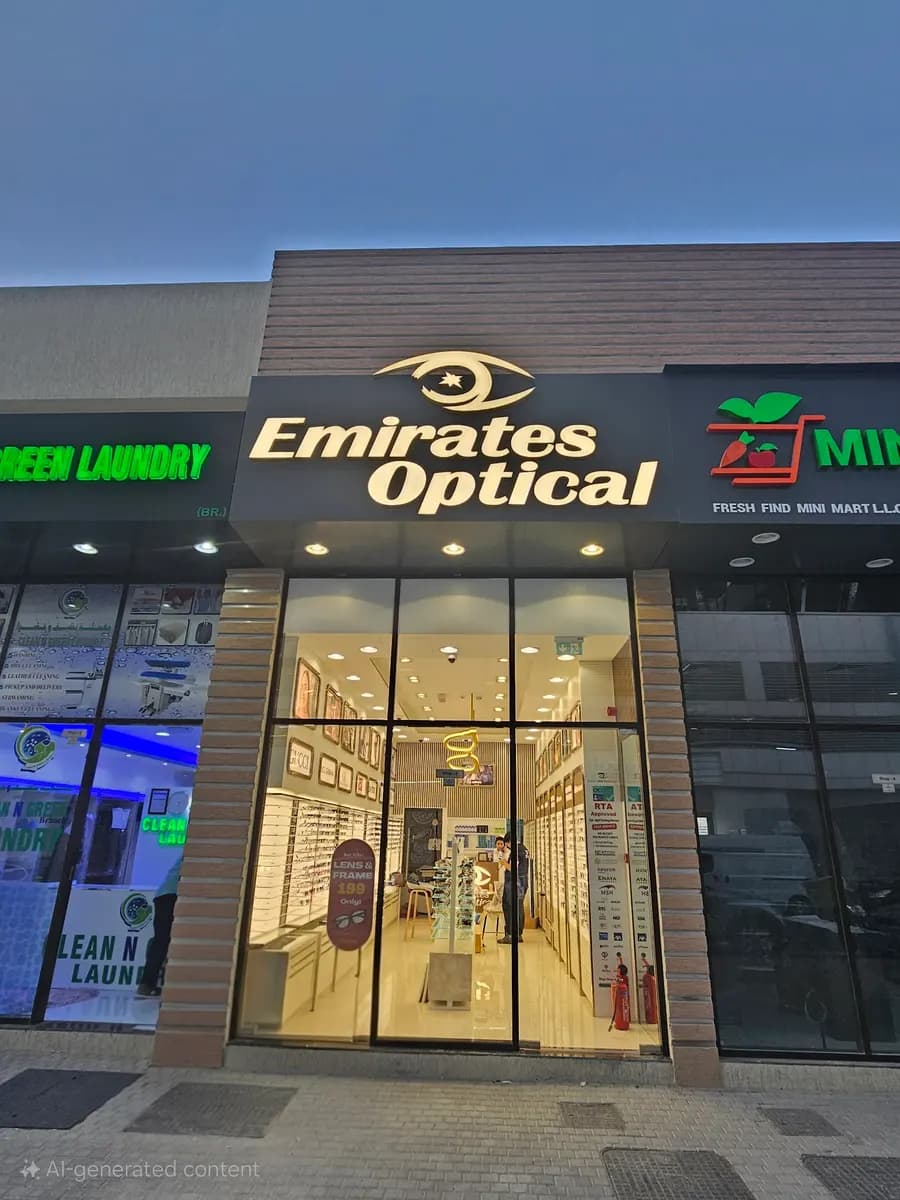 Emirates Optical Branch Dubai Land