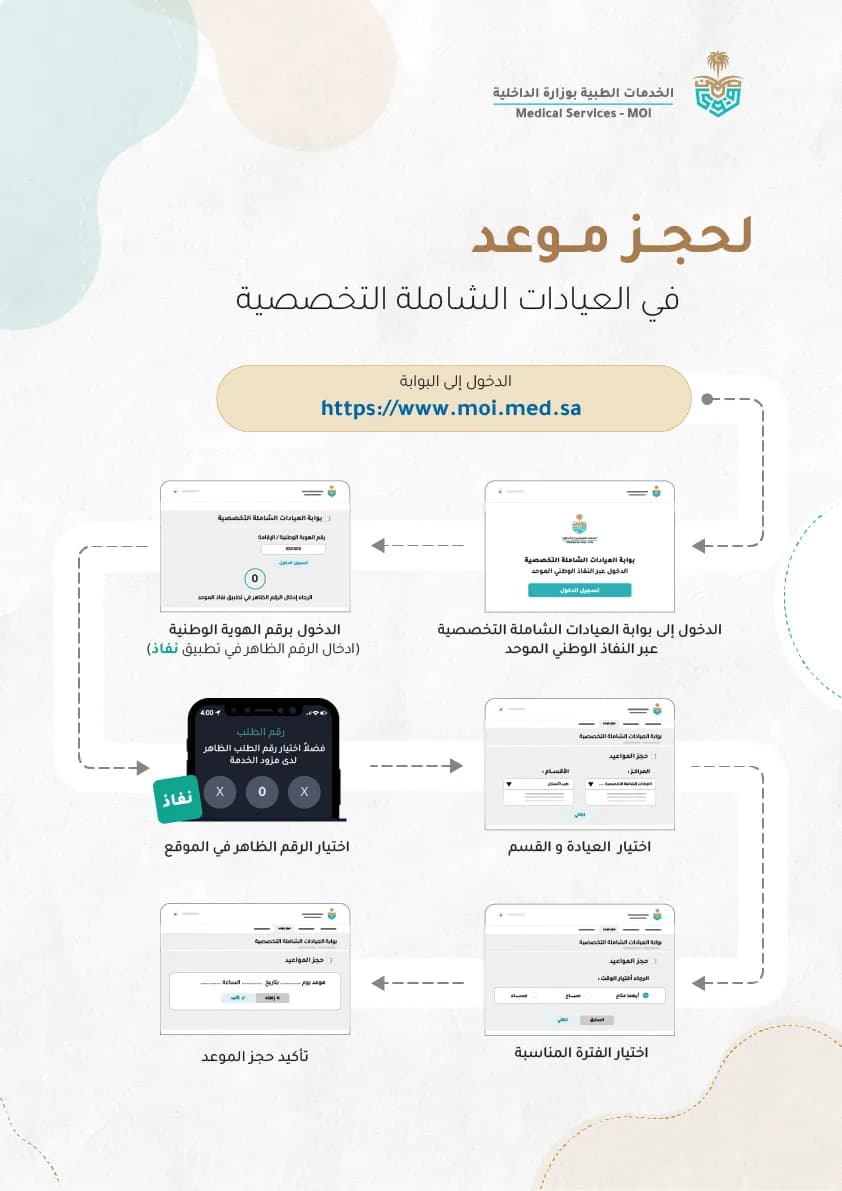 العيادات الشاملة التخصصية لقوى الأمن بالخرج — صورة 3