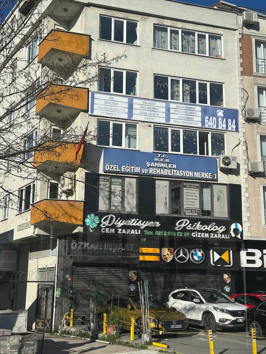Şahinler Özel Eğitim Ve Rehabilitasyon Merkezi
