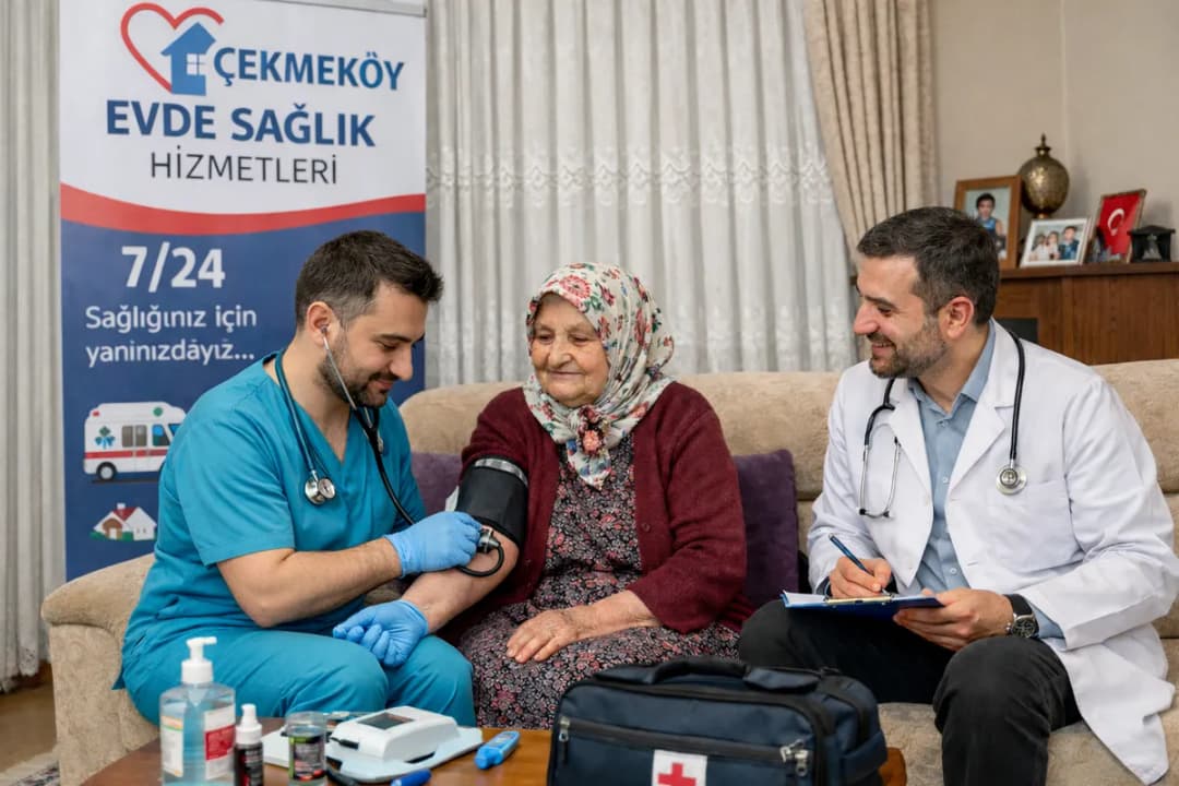 Özel Çekmeköy Evde Sağlık Hizmetleri/Evde Serum/Enjeksiyon