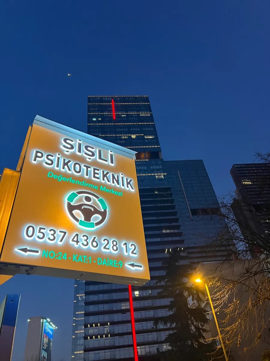 Şişli Psikoteknik Ve Değerlendirme Merkezi