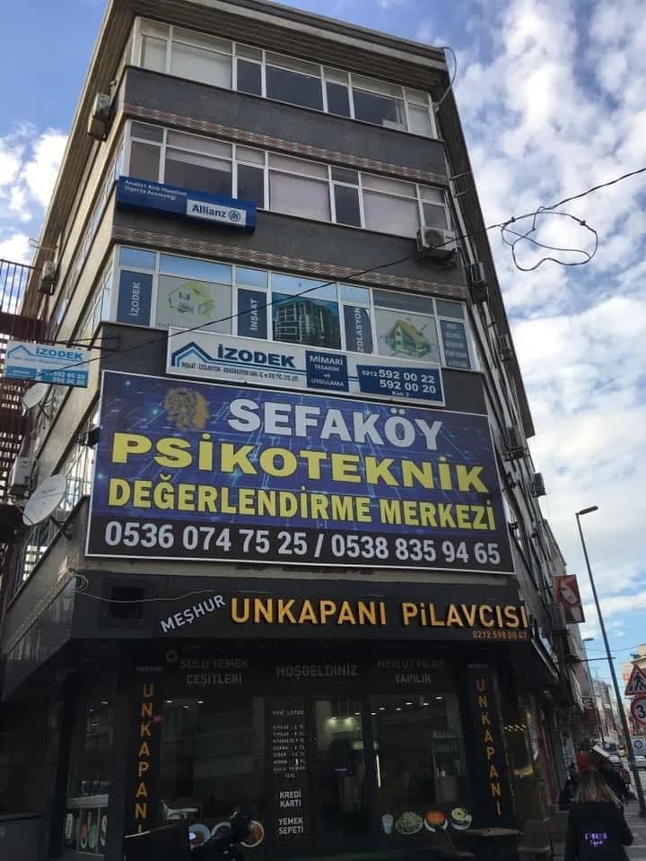 Sefaköy Psikoteknik (Küçükçekmece Psikoteknik Merkezi)