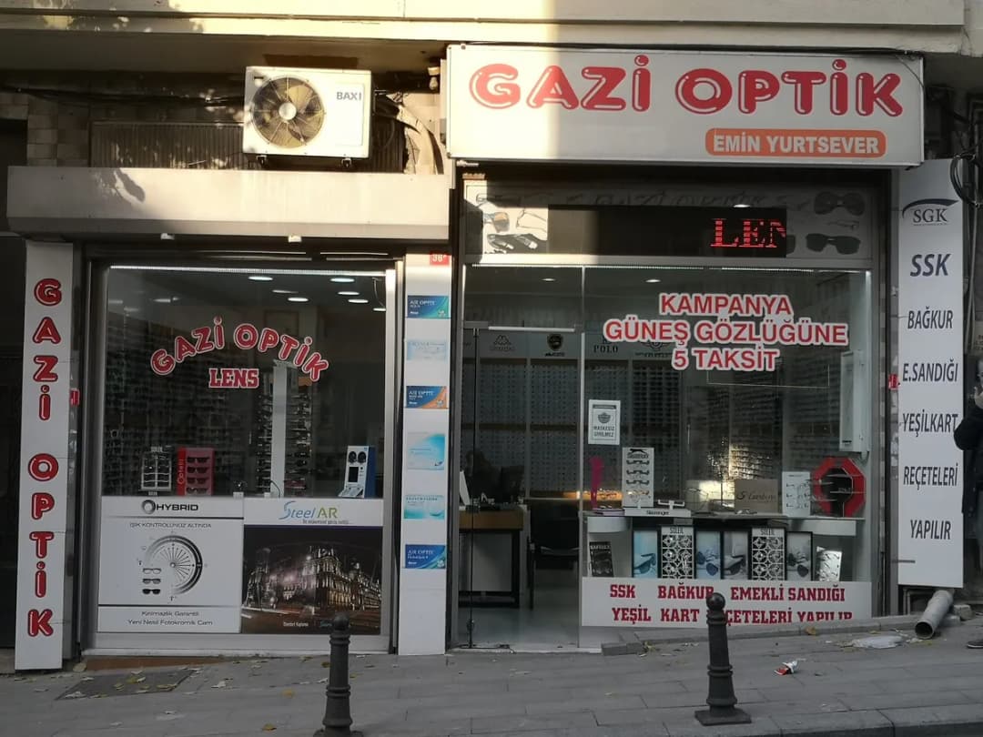 Gazİ Optİk — Eye Care & Ophthalmology in Istanbul