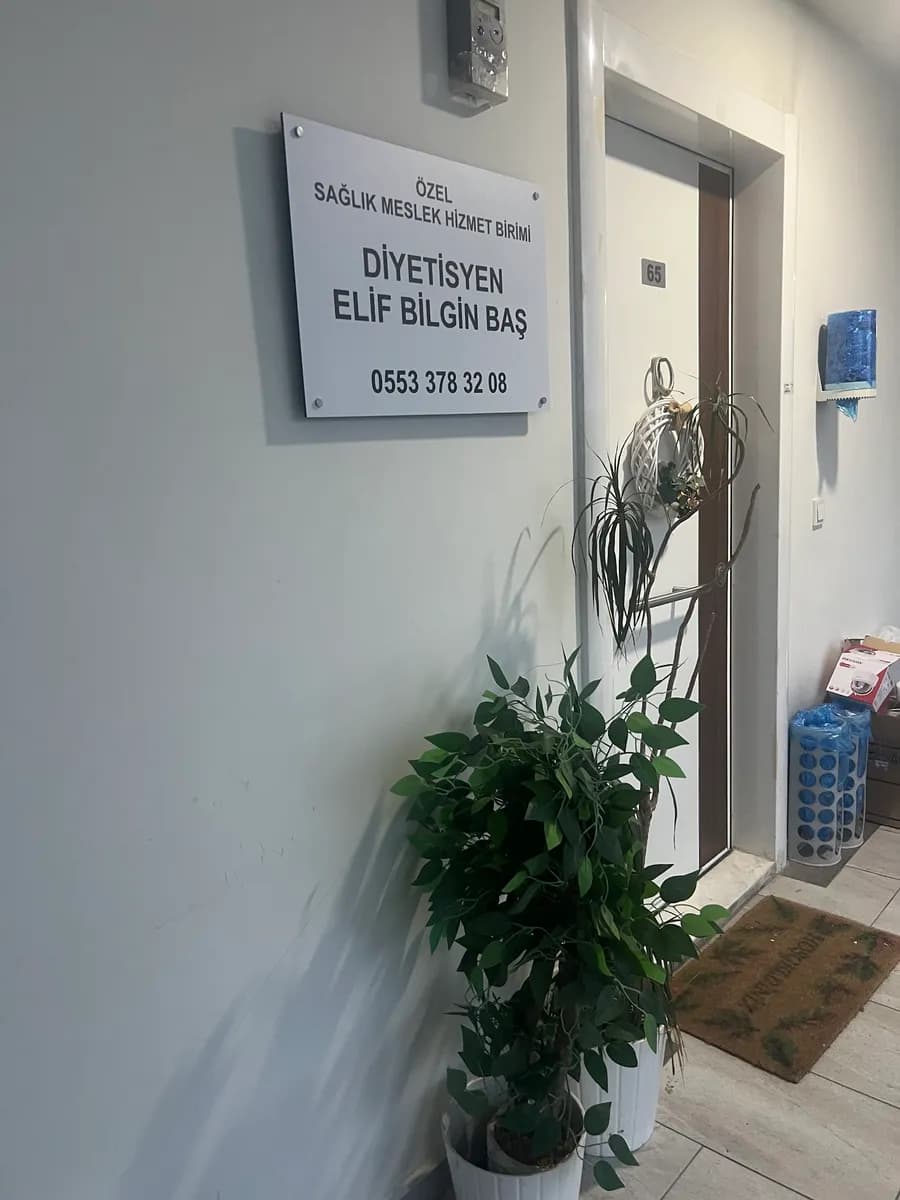Diyetisyen Elif Bilgin Baş - Özel Sağlık Hizmet Birimi — Nutrition & Dietetics in Istanbul