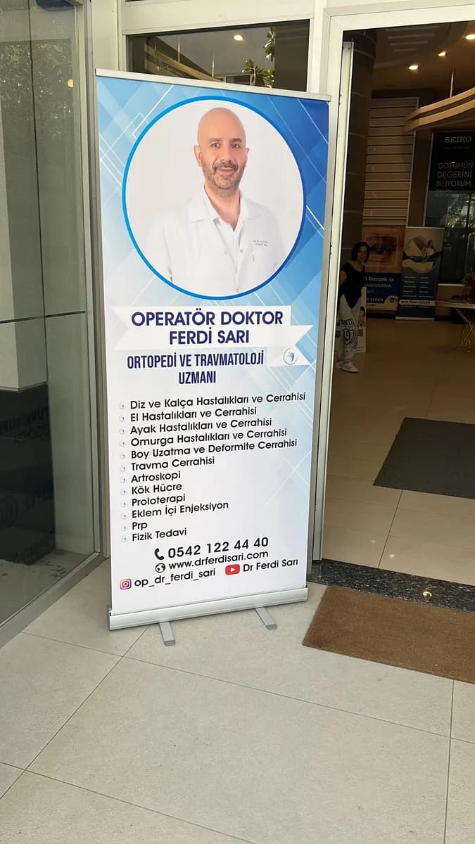 Op. Dr. Ferdi Sarı - Başakşehir Ortopedi Uzmanı — Orthopedics & Sports Medicine in Istanbul