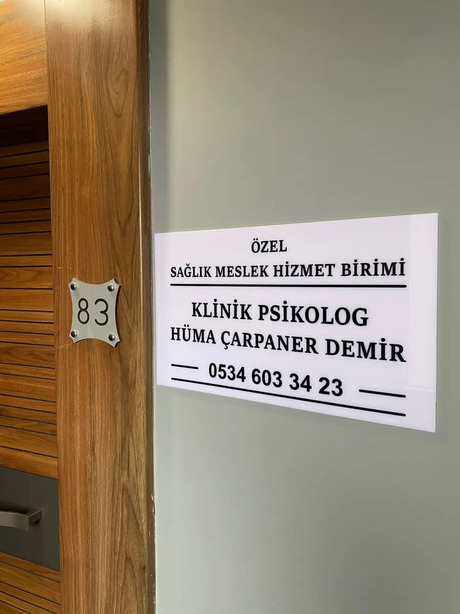 Sancaktepe Klinik Psikolog Hüma Çarpaner Demir — Mental Health & Psychology in Istanbul