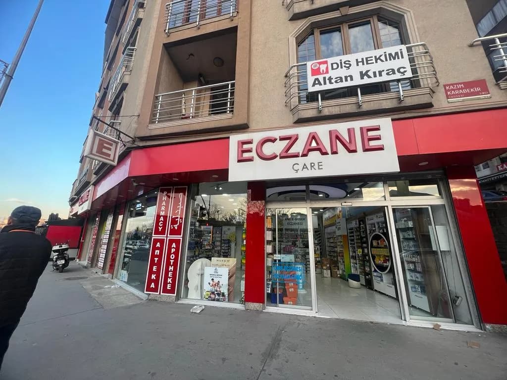Çare Eczanesi(Pharmacy, аптека, Apotheke, لصيدلية , داروخانه) — Pharmacies in Istanbul