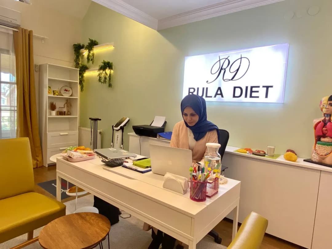 اختصاصية التغذية رولا علوش- عيادة تغذية / Rula Diet clinic — Nutrition & Dietetics in Istanbul