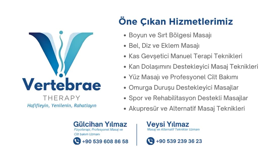 Vertebrae Therapy — Mental Health & Psychology in Istanbul