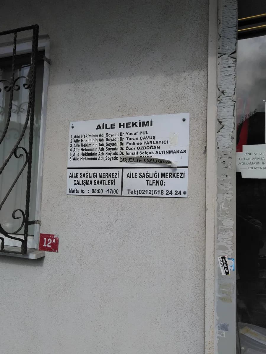 Yeşilpınar Aile Sağlığı Merkezi