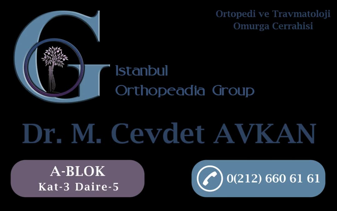 Dr. M. Cevdet Avkan — Orthopedics & Sports Medicine in Istanbul