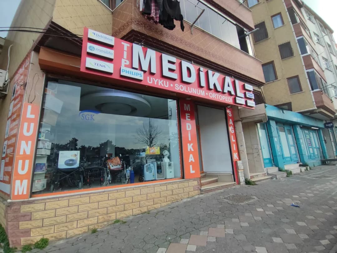 Medikal sağlık ürünleri mağazası