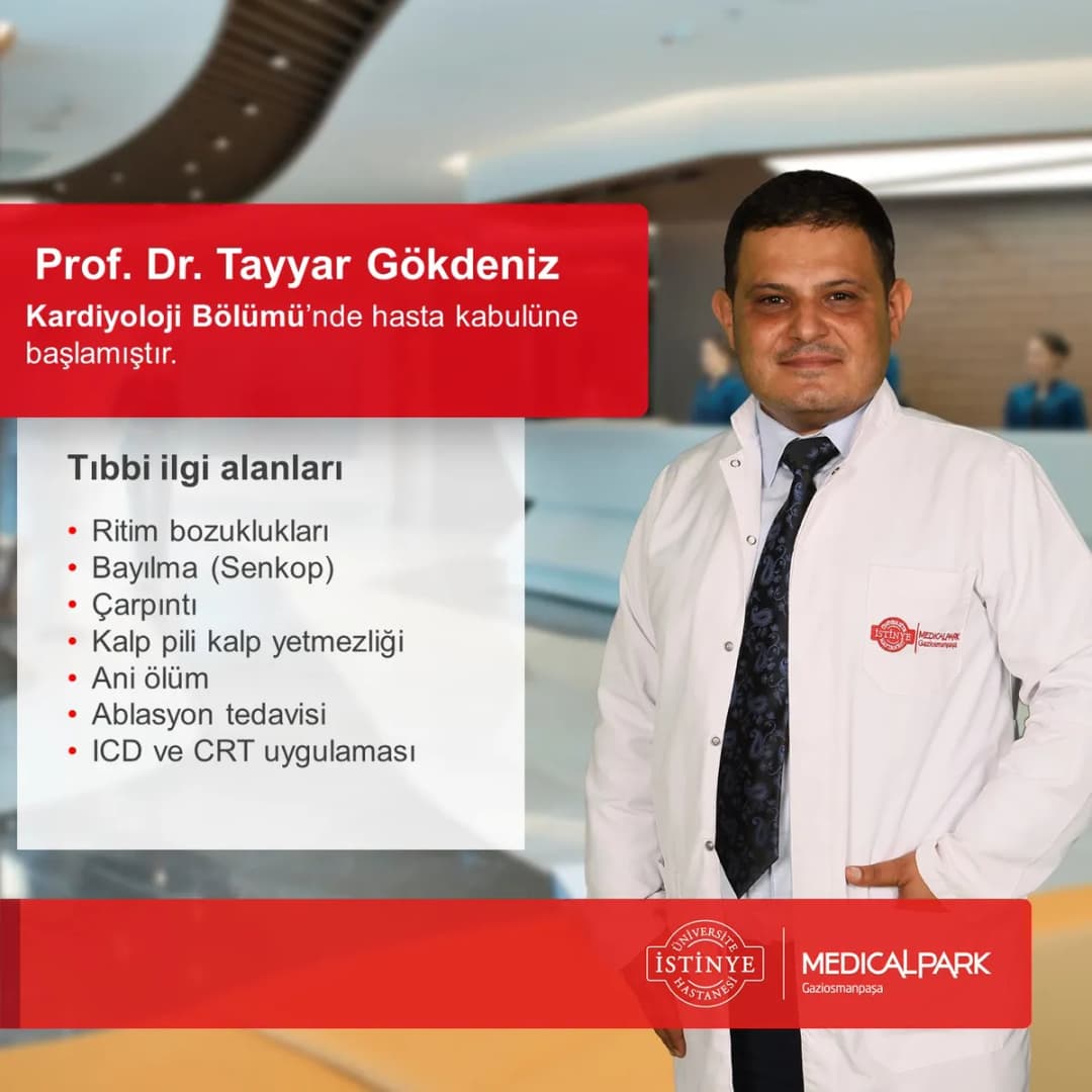 Prof. Dr. Tayyar Gökdeniz, Kardiyoloji — Cardiology & Heart Care in Istanbul