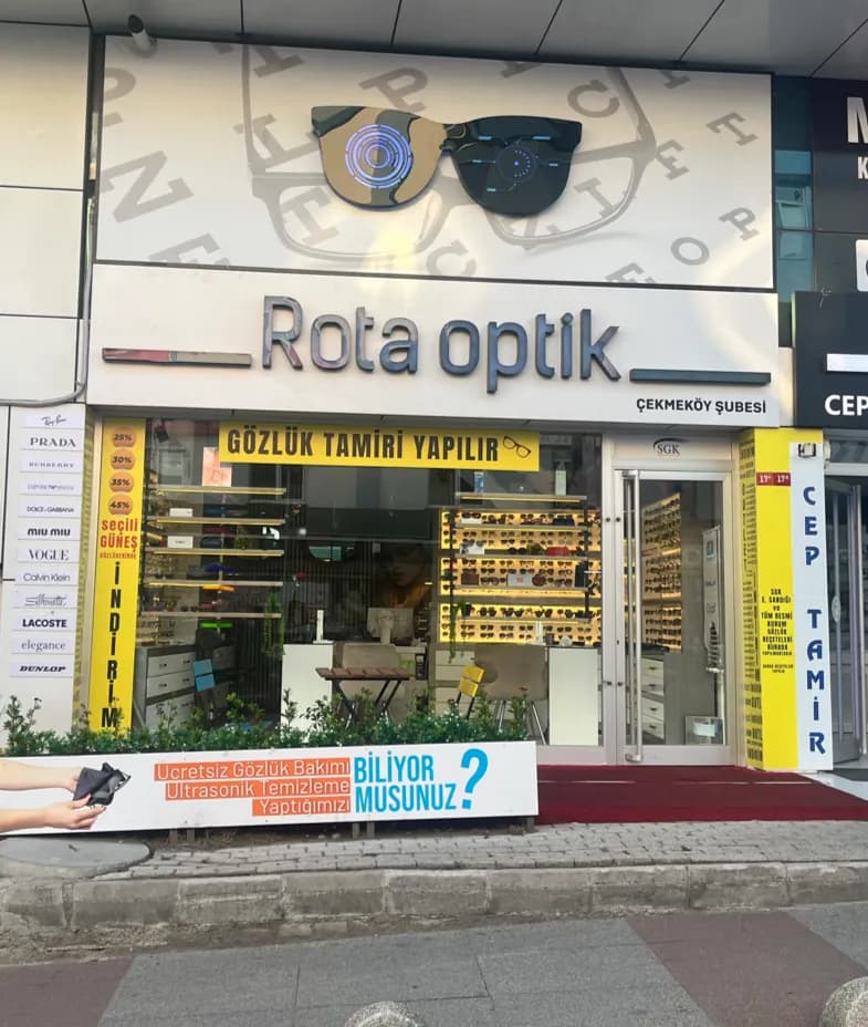 Rota Optik Çekmeköy Şube — Eye Care & Ophthalmology in Istanbul