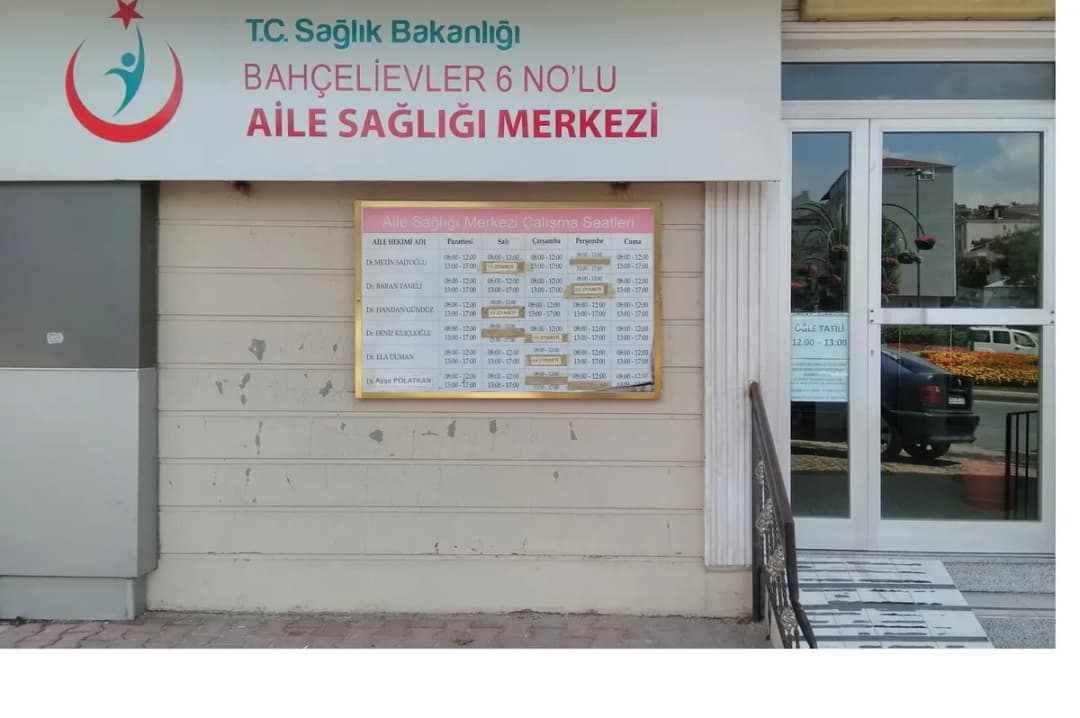 Bahçelievler Family Health Center No. 6