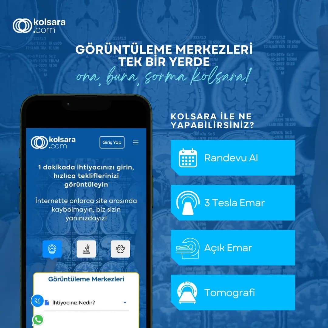 Kolsara | Görüntüleme Merkezi - Laboratuvar — Labs & Diagnostics in Istanbul