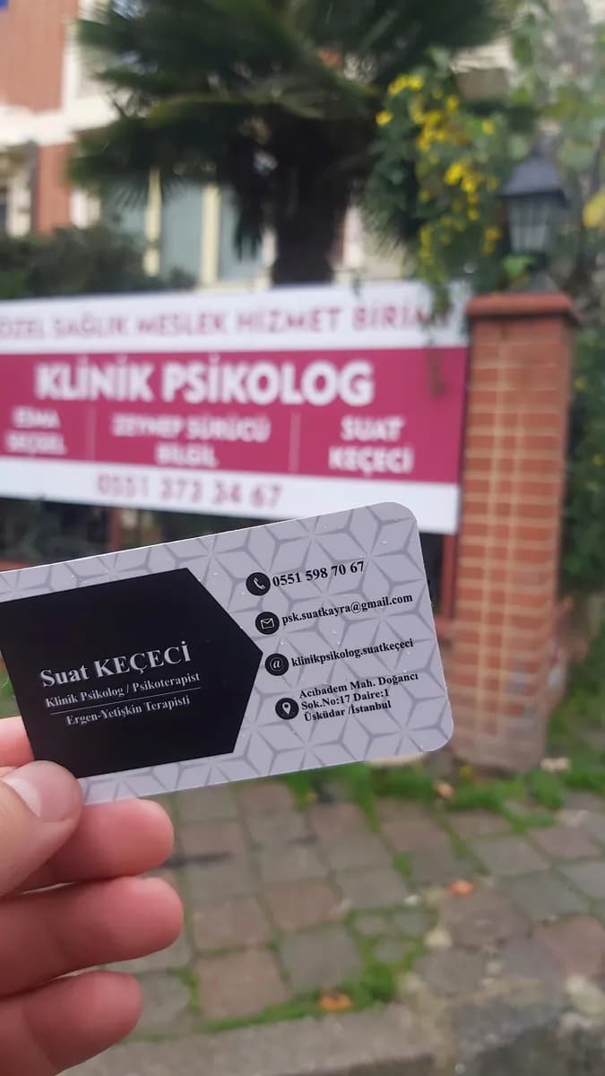 İstanbul Üsküdar Klinik Psikolog Suat Keçeci — Mental Health & Psychology in Istanbul