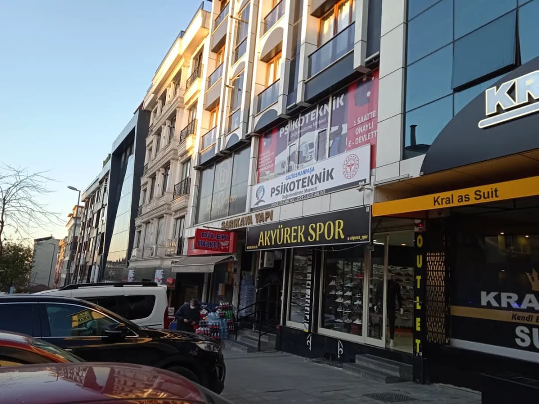 Gaziosmanpaşa Psikoteknik (İBB Şoför kartı)