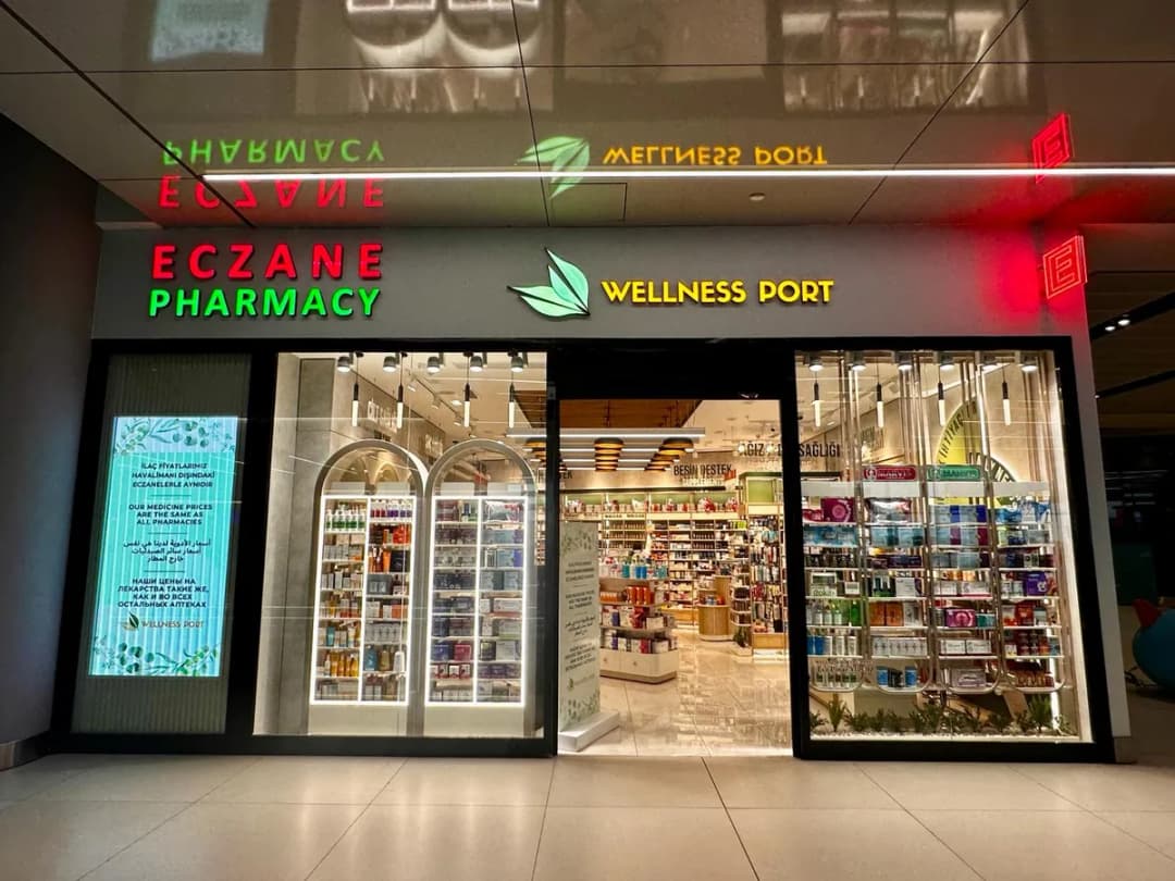 Istanbul Airport Pharmacy Wellness Port Eczanesi