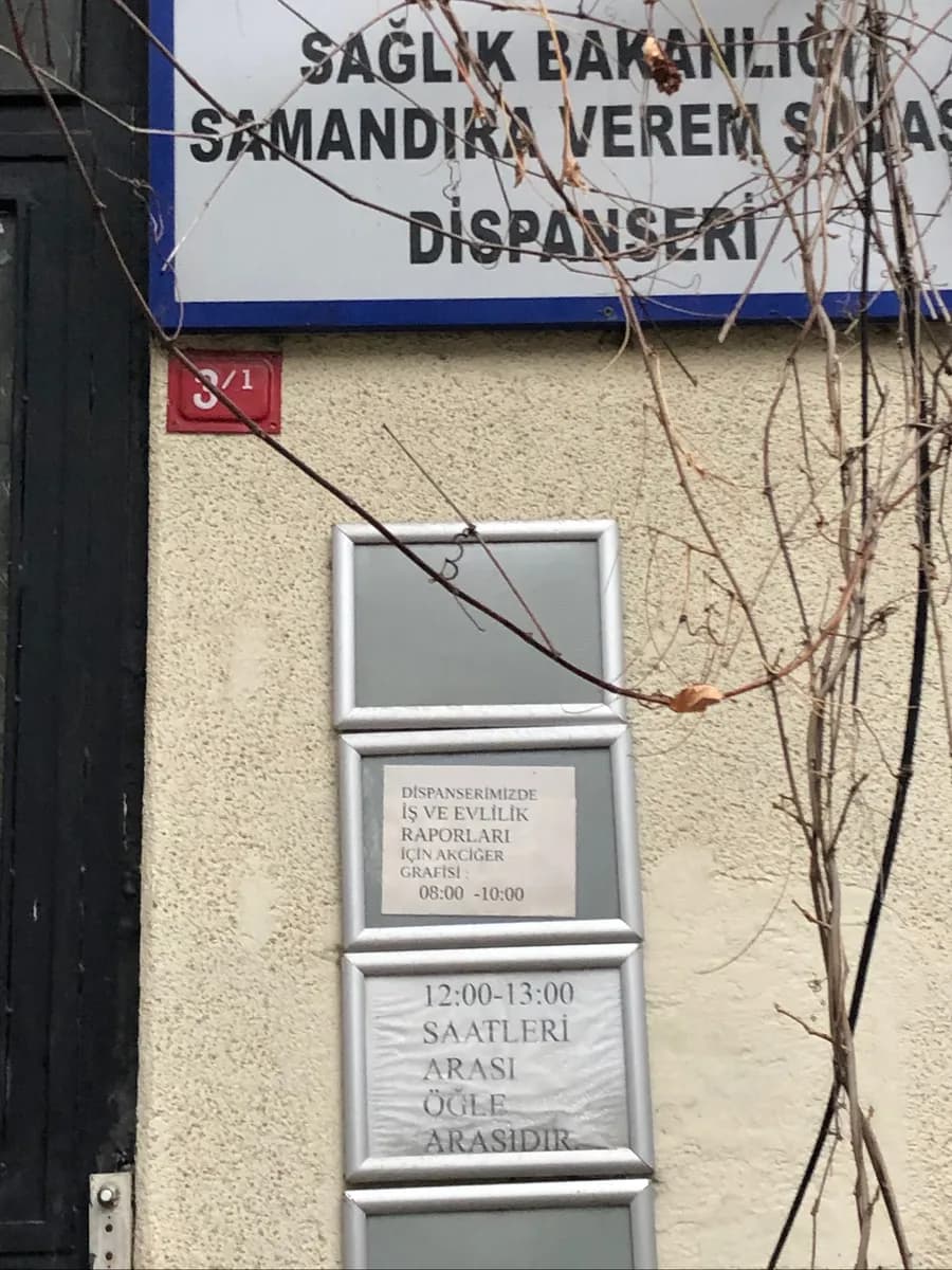 T.C. Sağlık Bakanlığı Sancaktepe Samandıra Verem Savaşı Dispanseri