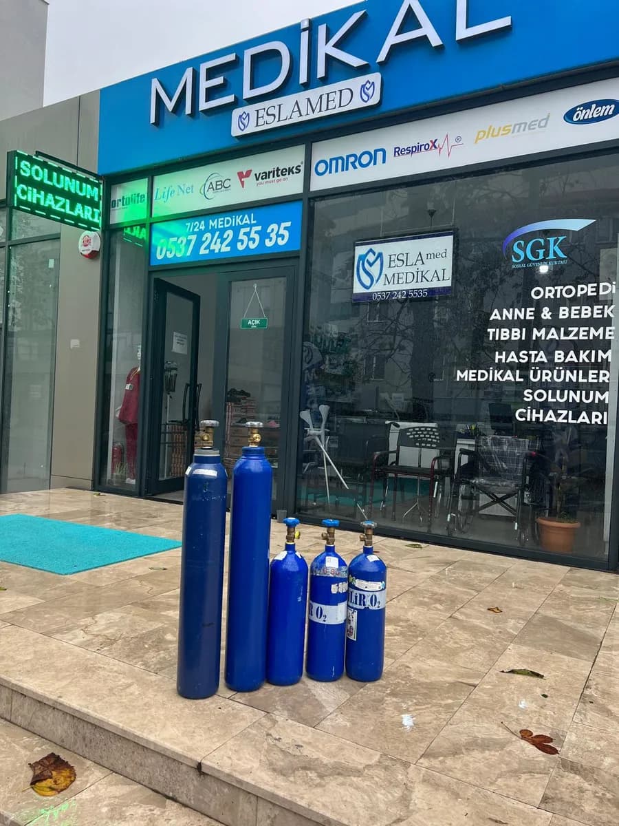 Eslamed Medikal 7/24 Oksijen Tüpü Satış Dolum — Labs & Diagnostics in Istanbul