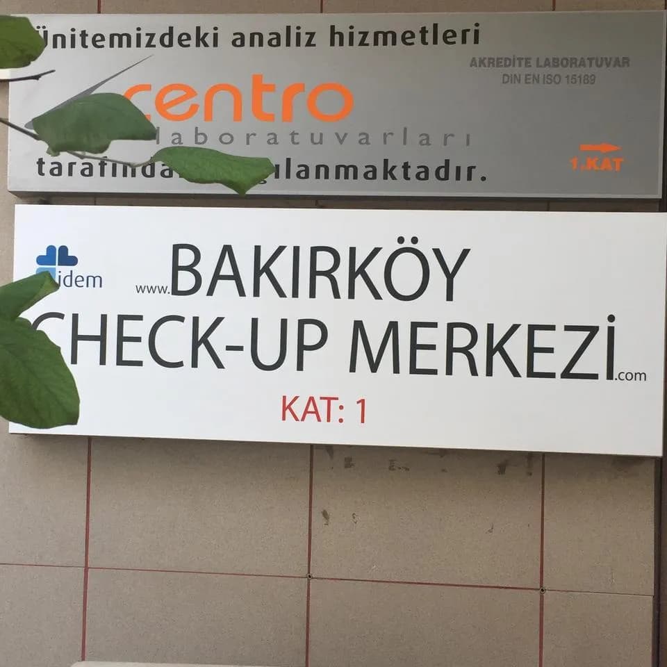 IDEM Bakirkoy Check-up Center Dr. Erhan SPECIAL