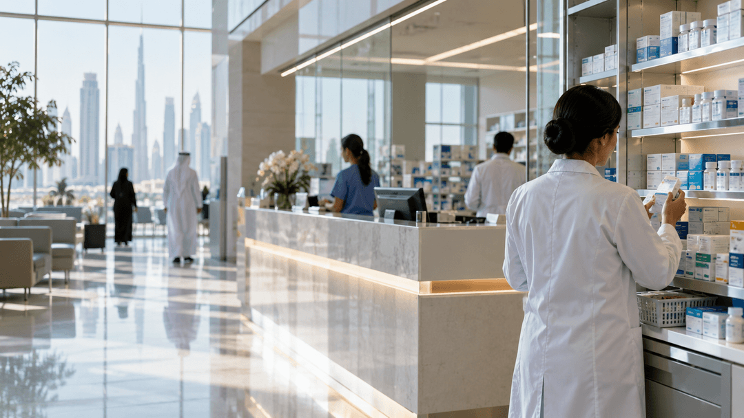 Apollo drops 2.3% as India drug-price risk puts UAE hospital pharmacy margins on watch