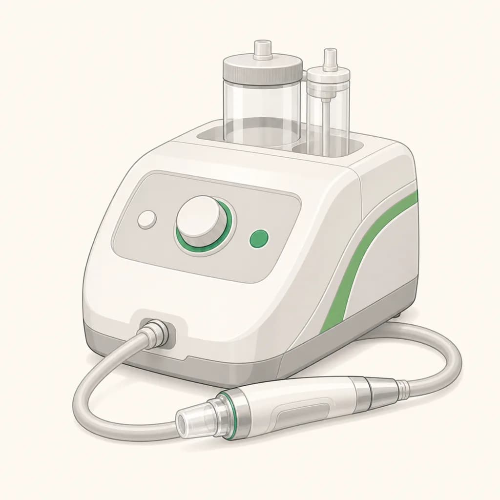 The Microdermabrasion Device device, shown as equipment
