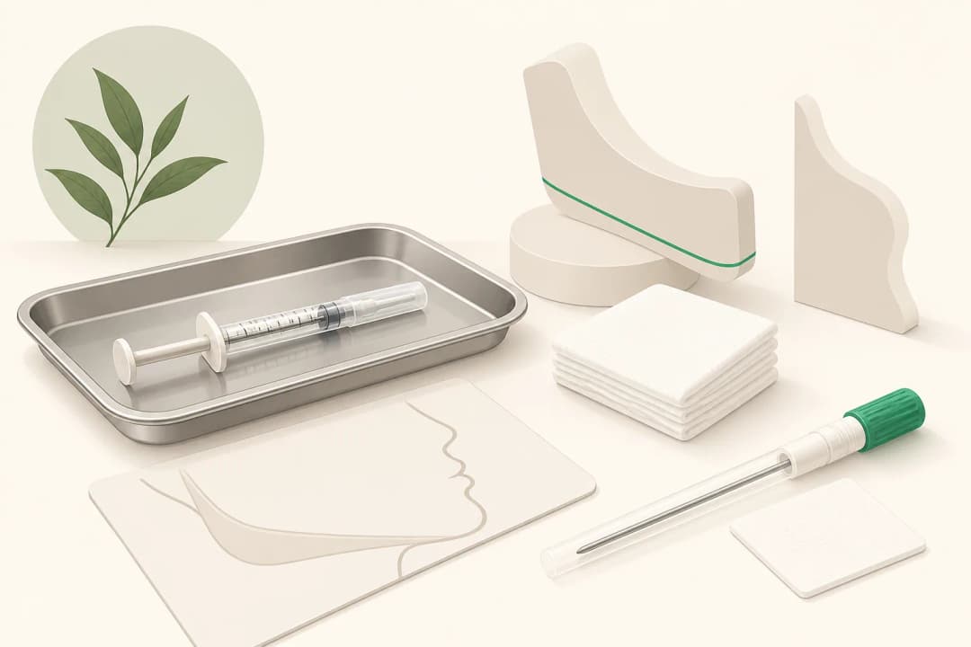 Equipment and setting used in Jawline Filler