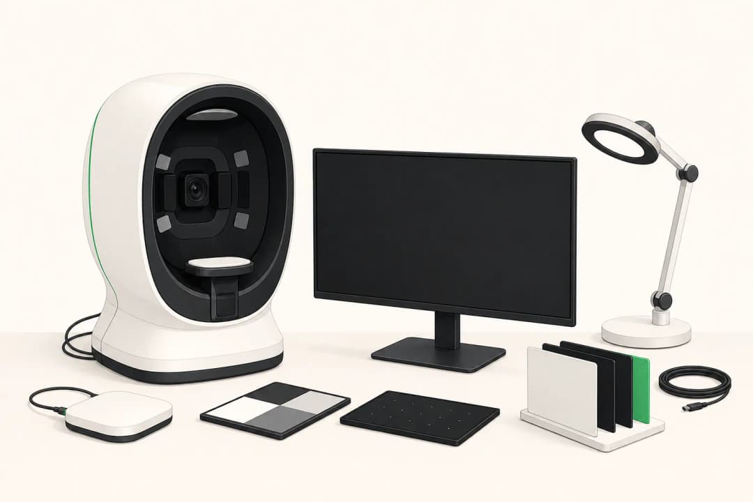 Equipment and setting used in Skin Analysis Imaging