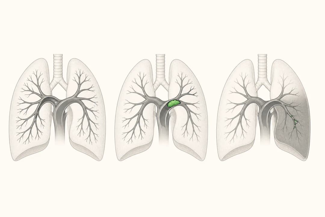 How the structures involved in Pulmonary Embolism differ from normal