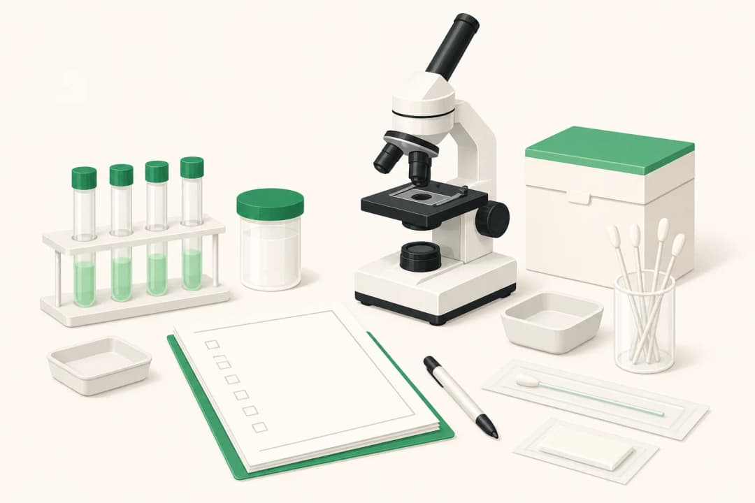 Equipment and setting used in Premarital Screening