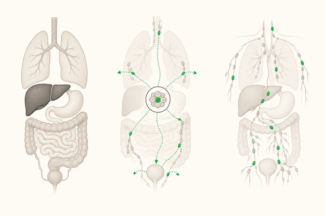 How the structures involved in Cancer of Unknown Primary differ from normal