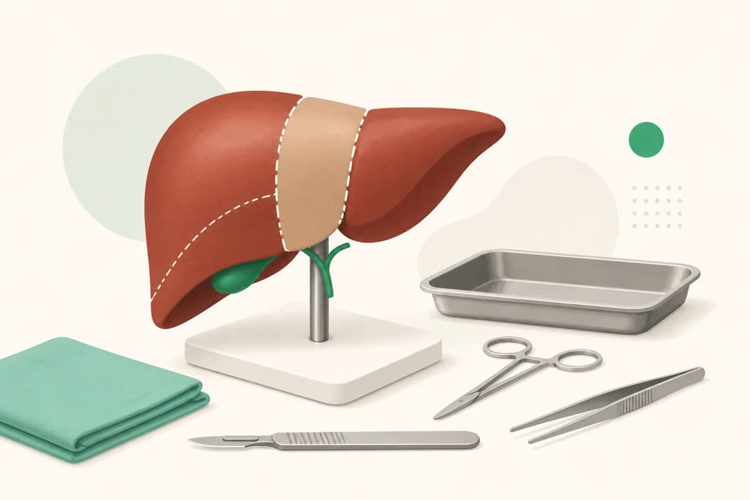 Equipment and setting used in Liver Resection