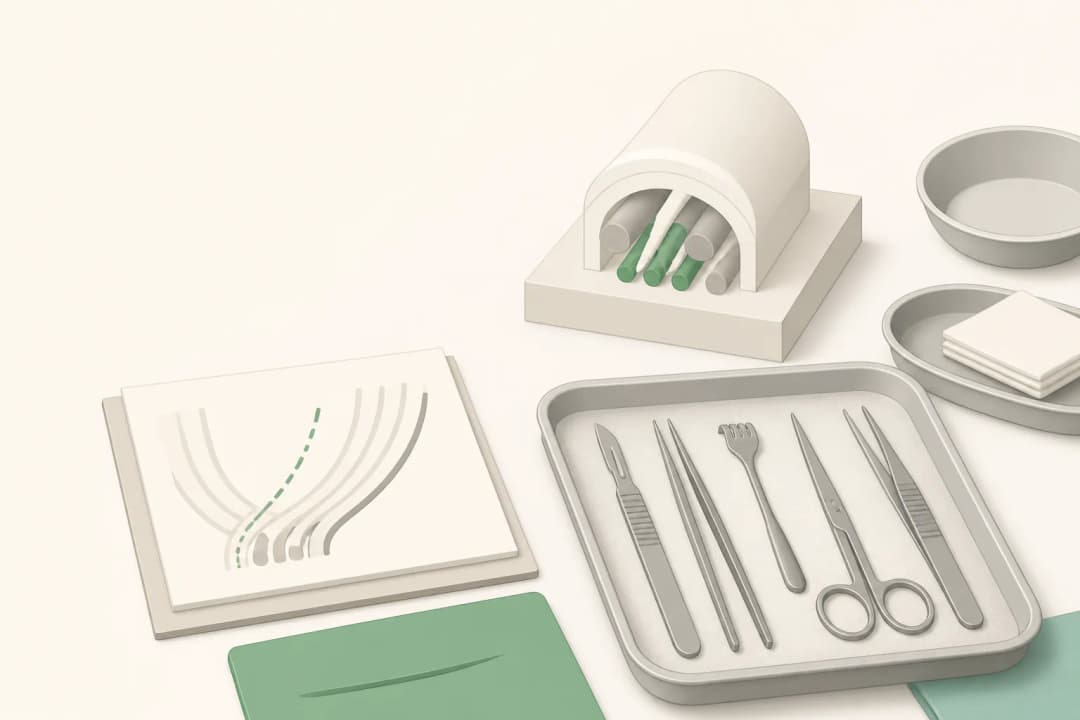 Equipment and setting used in Carpal Tunnel Release