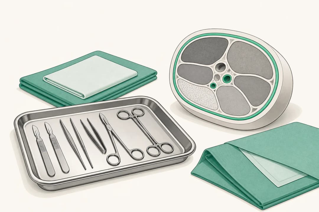 Equipment and setting used in Fasciotomy