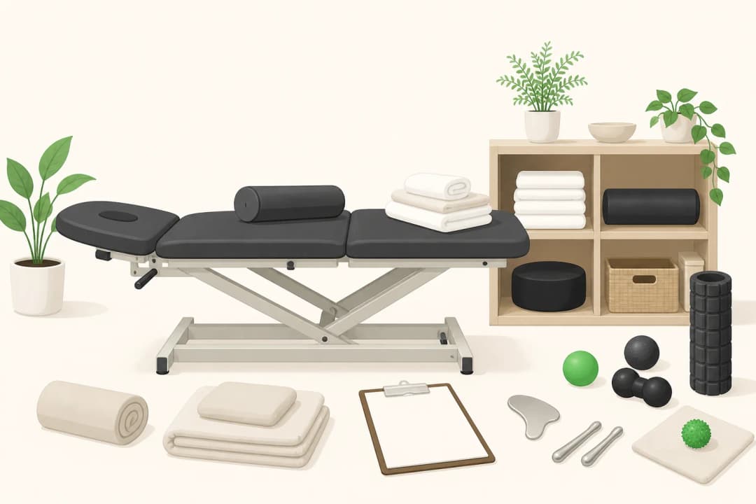 Equipment and setting used in Manual Therapy