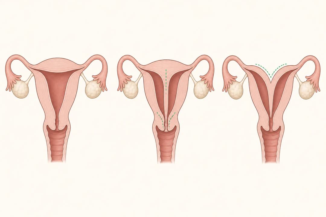 How the structures involved in Recurrent Miscarriage differ from normal
