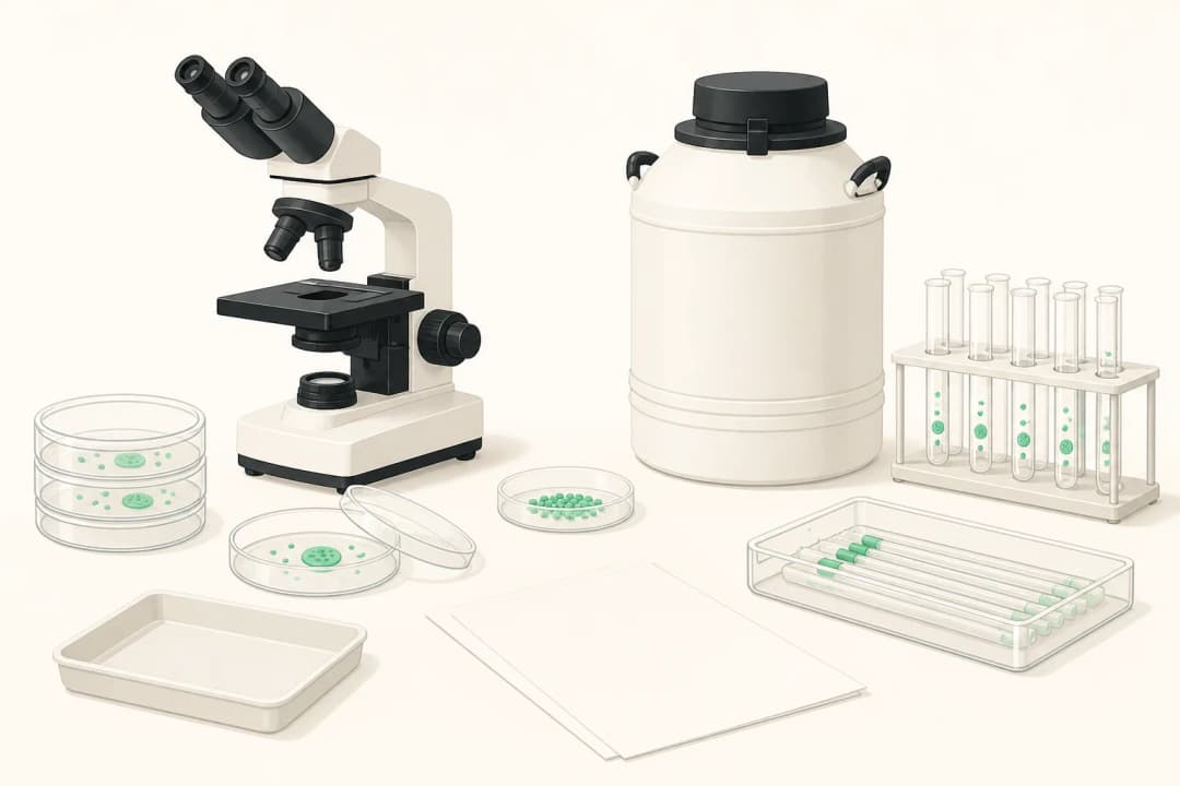 Equipment and setting used in Donor Gamete Treatment
