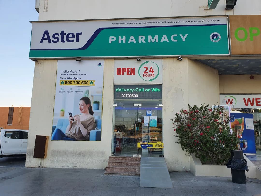 Aster Pharmacy 116 Brof Aster Pharmacies Group