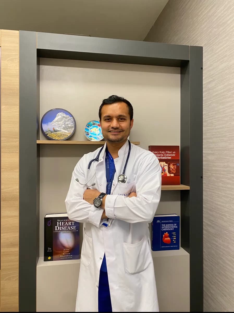 Dr Ashok Paudel | Certified Heart Doctor | Online Cardiologist — Cardiology & Heart Care in Istanbul