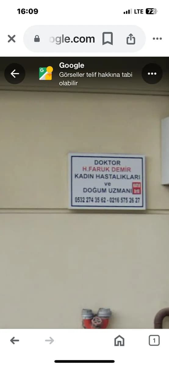 Jin.Dr. H.Faruk Demir - Kürtaj ve Kadın Hastalıkları Kliniği