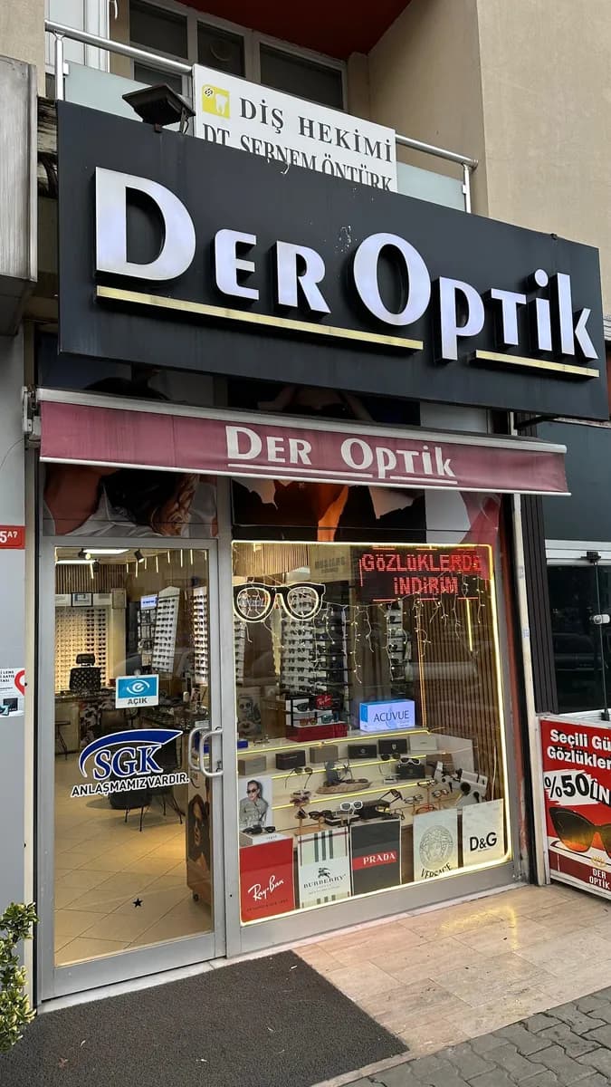 Der Optik (Büyükçekmece,Kumburgaz,Güzelce,Tepecik,Muratçeşme,Mimaroba,Sinanoba Gözlükçü )