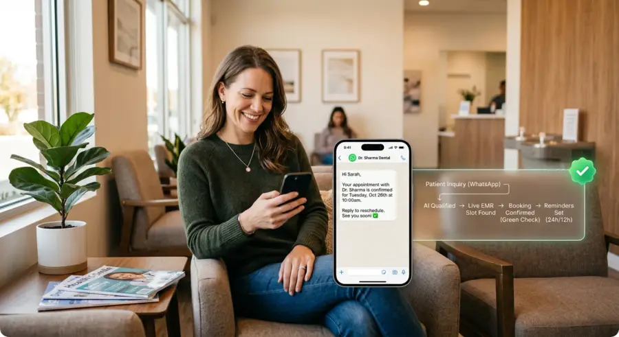 Intelligent Appointment Booking with Real-Time EMR Sync